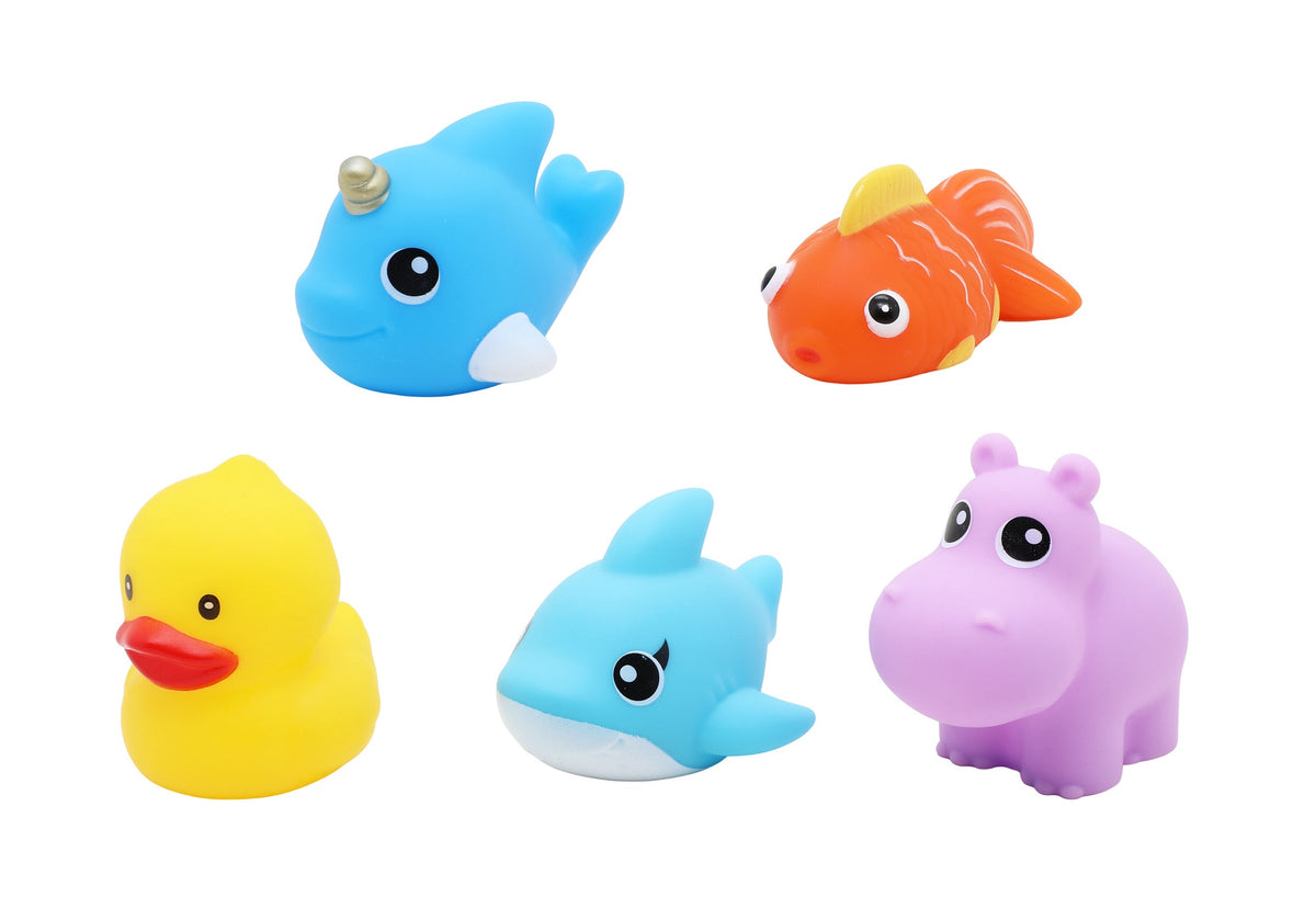 Way2Play Soft Bath Squirters 5 Pcs Netbag