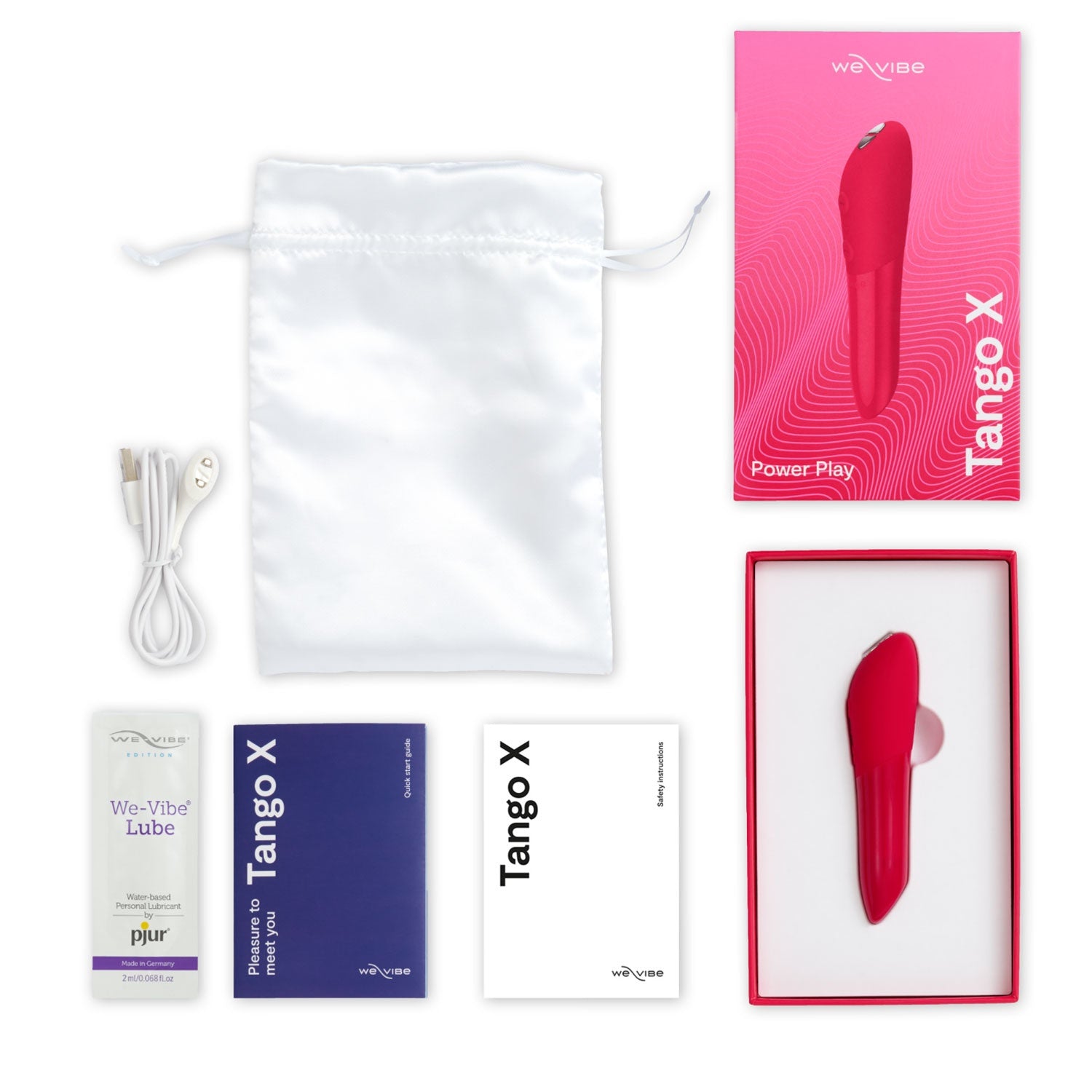 We-Vibe Tango X Cherry Red