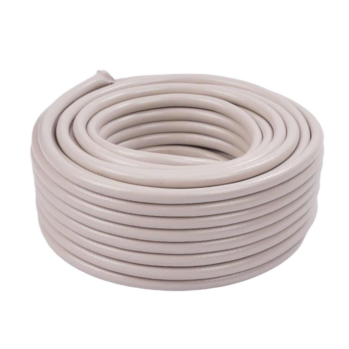 Weatherproof Beige Garden Hose – UV-Resistant, Flexible