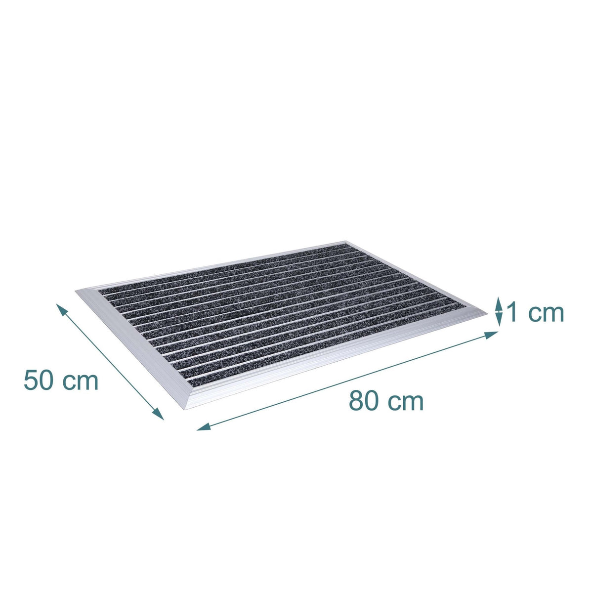 Weatherproof Entrance Mat – Aluminum Frame, Non-Slip