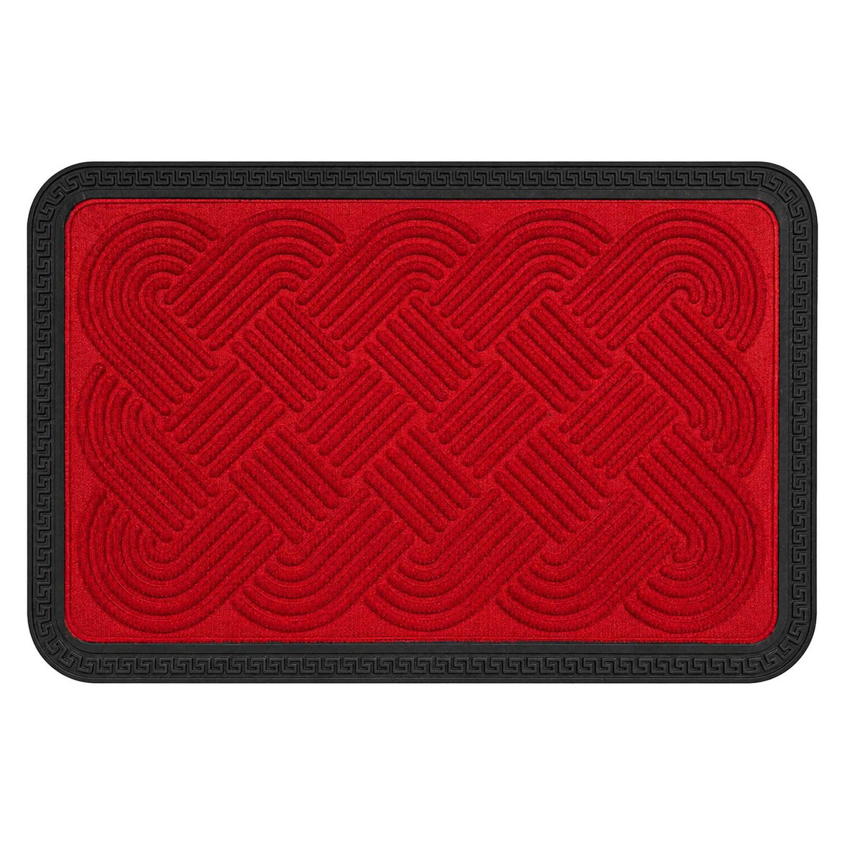 Weatherproof Red Doormat, 60 x 40 cm, Non-Slip