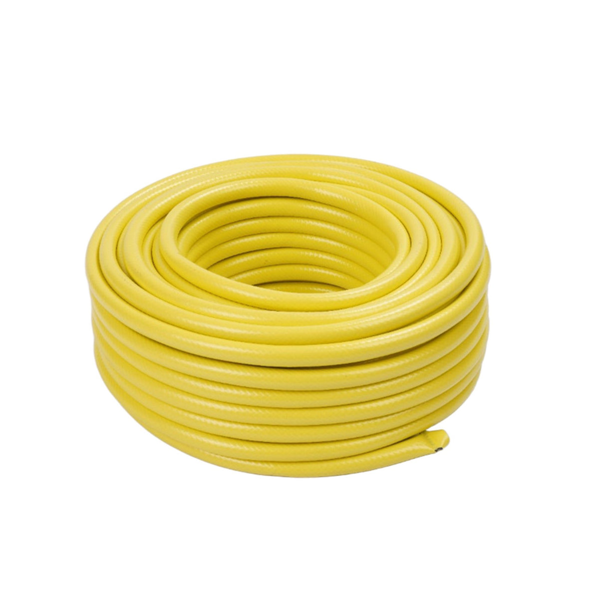 Weatherproof Yellow Garden Hose, UV-Resistant, 1/2 Inch