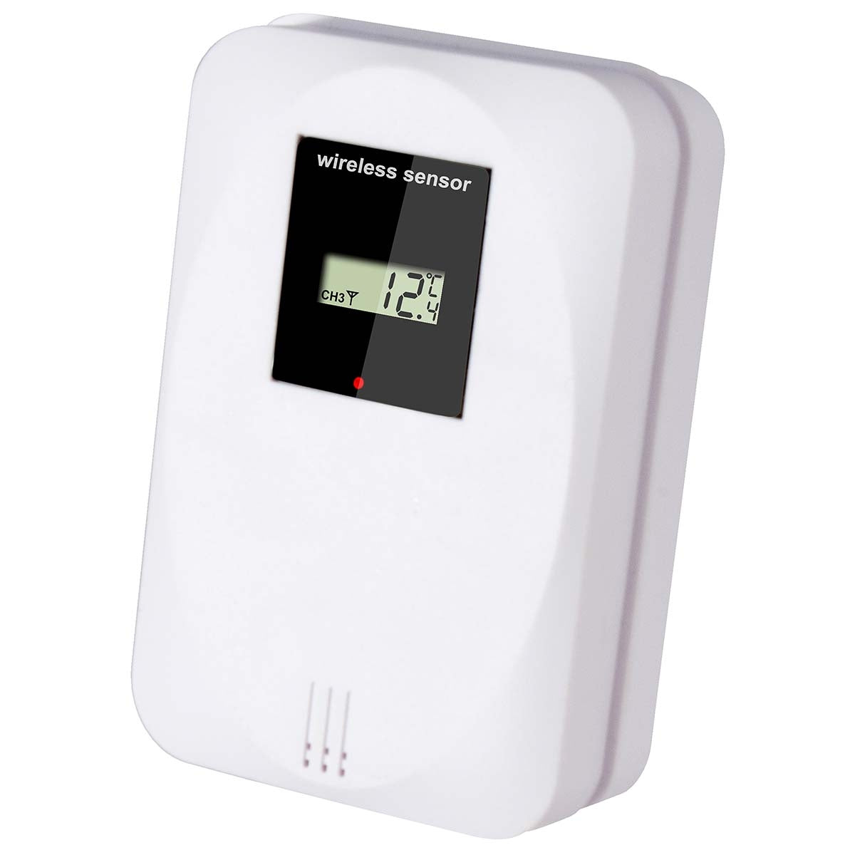 Weather station with wireless sensor Black / Silver