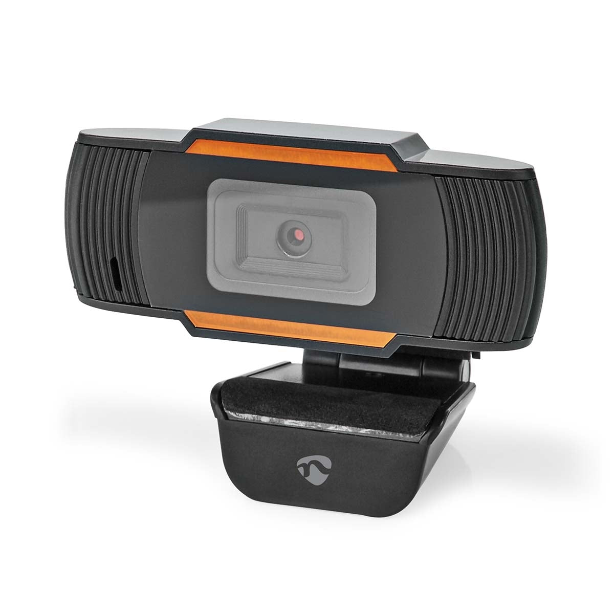 Webcam | Full HD@30fps | Fixed Focus | Built-in microphone | Black