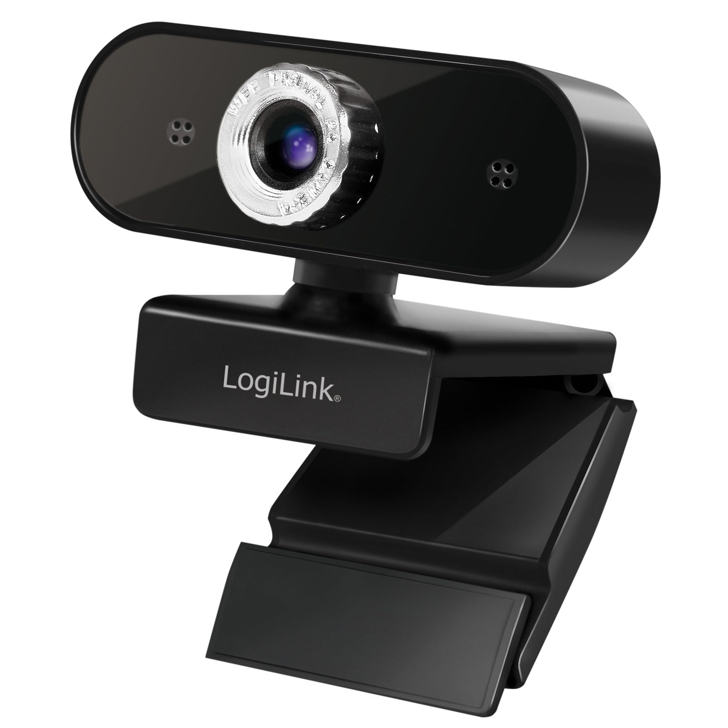 Webcam HD 1080p with built-in microphone