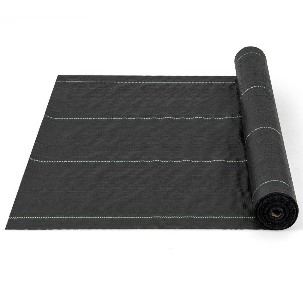 Weed control fleece 50m² garden fleece against weeds weed film PP black 50 x 1m-100 g/m²