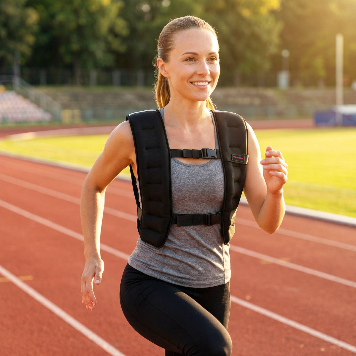 Weighted Training Vest 10kg with Reflective Stripes