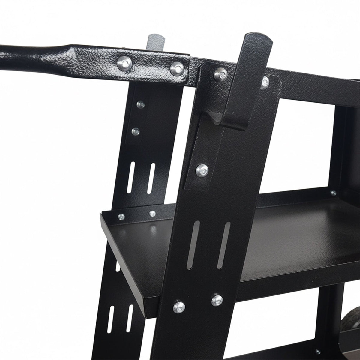 Welding Trolley with Gas-Bottle Platform and Shelves