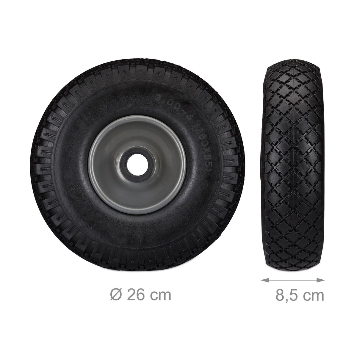 Wheelbarrow wheels 2 pcs.