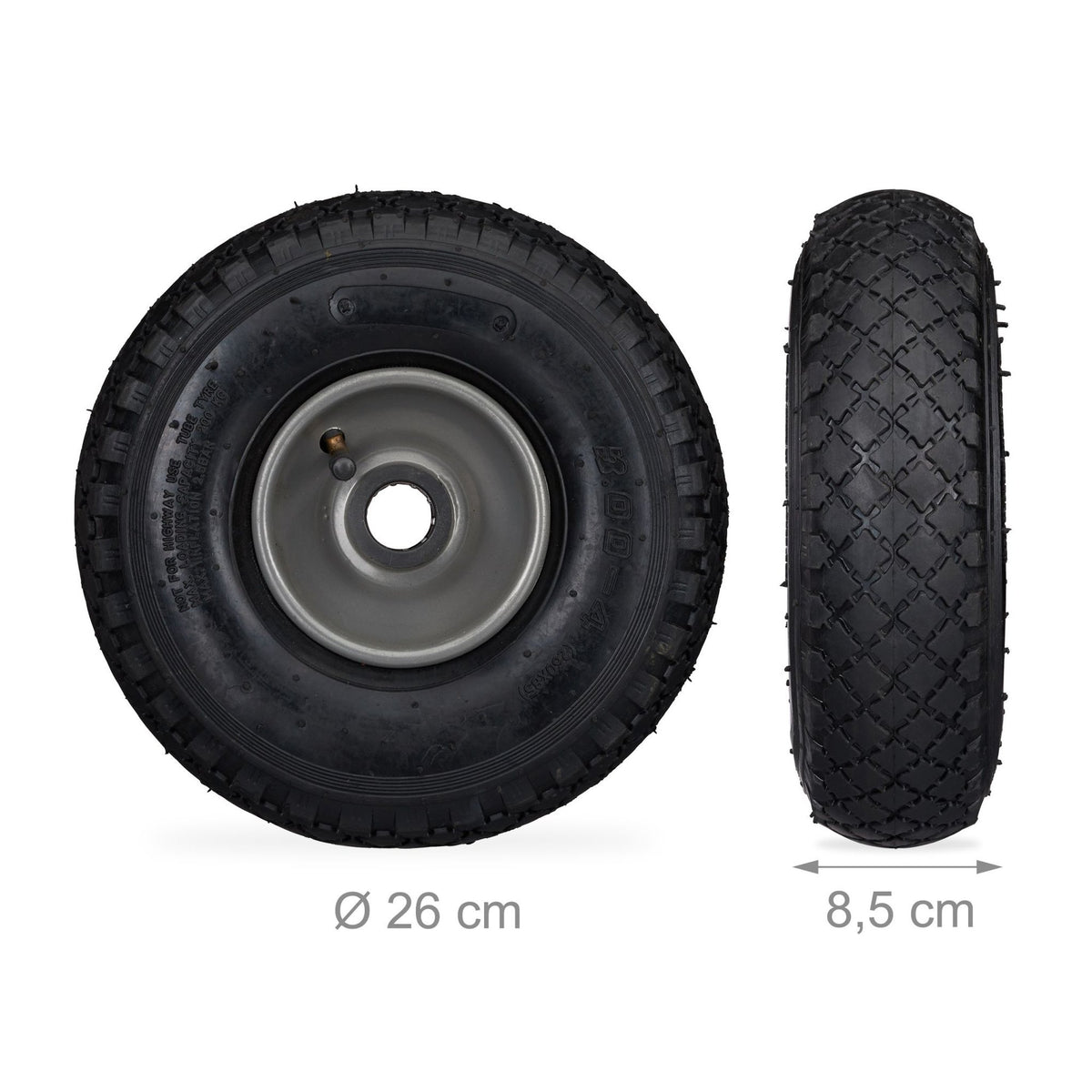 Wheelbarrow wheels 2 pcs.