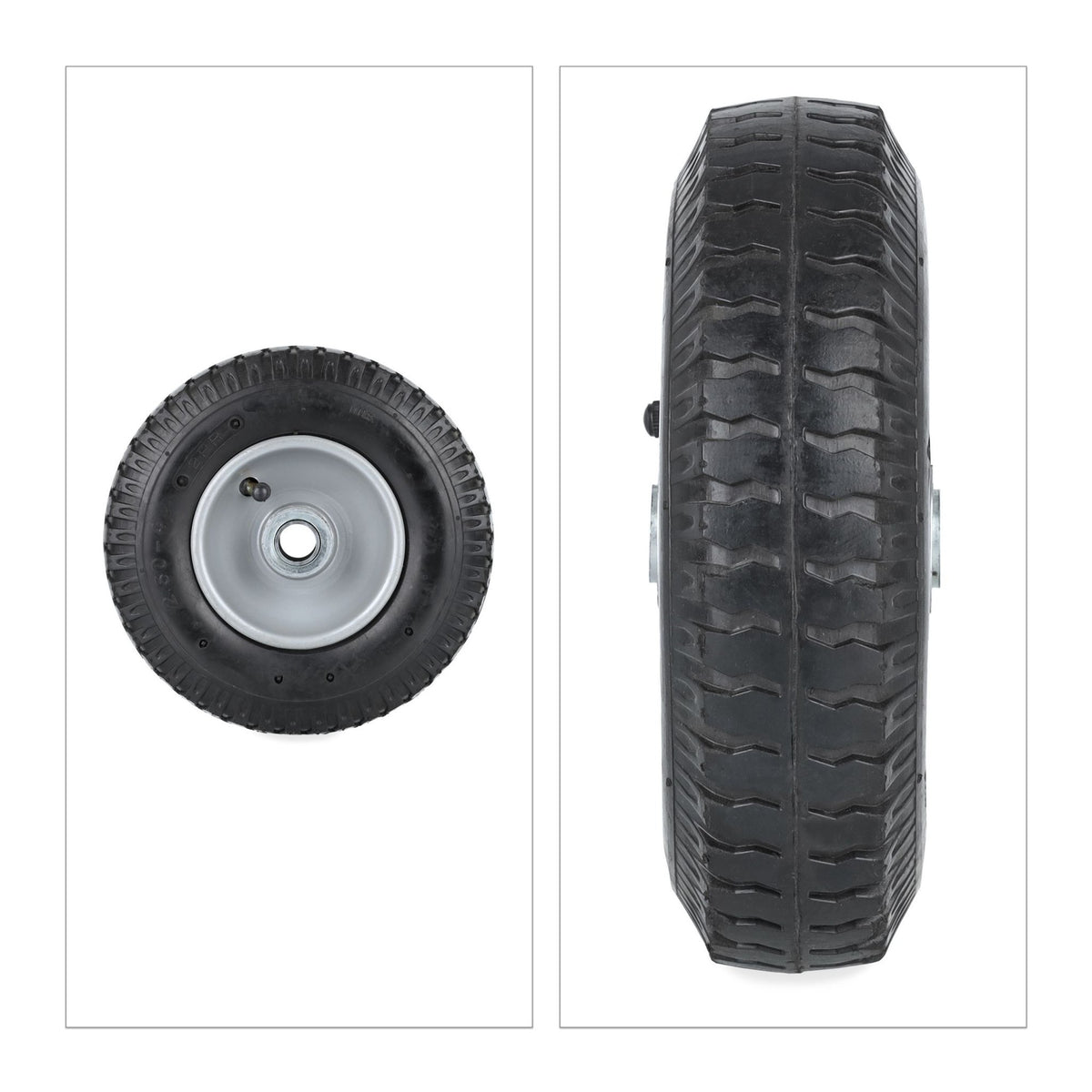 Wheels for wheelbarrow 2.50-4 in sets of 2
