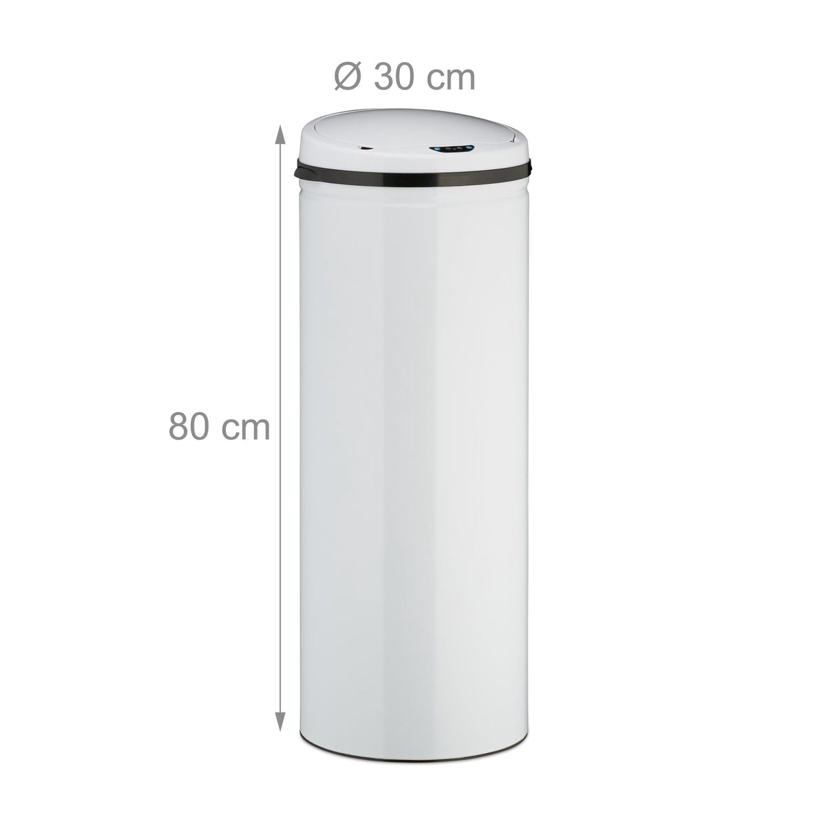 White 50L Sensor Bin