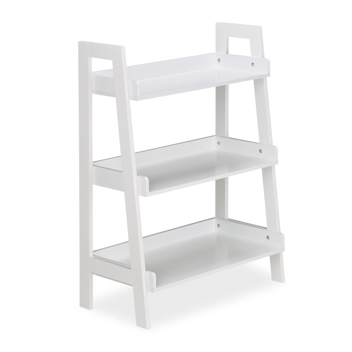 White Freestanding Shelf with 4 Levels