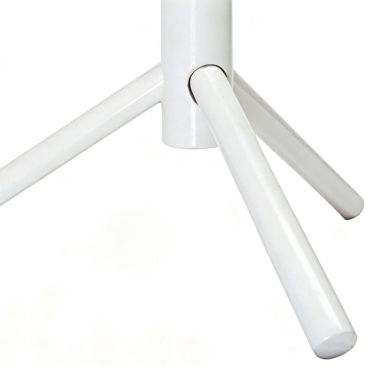 White Pine Coat Stand with 8 Hooks, Adjustable Height