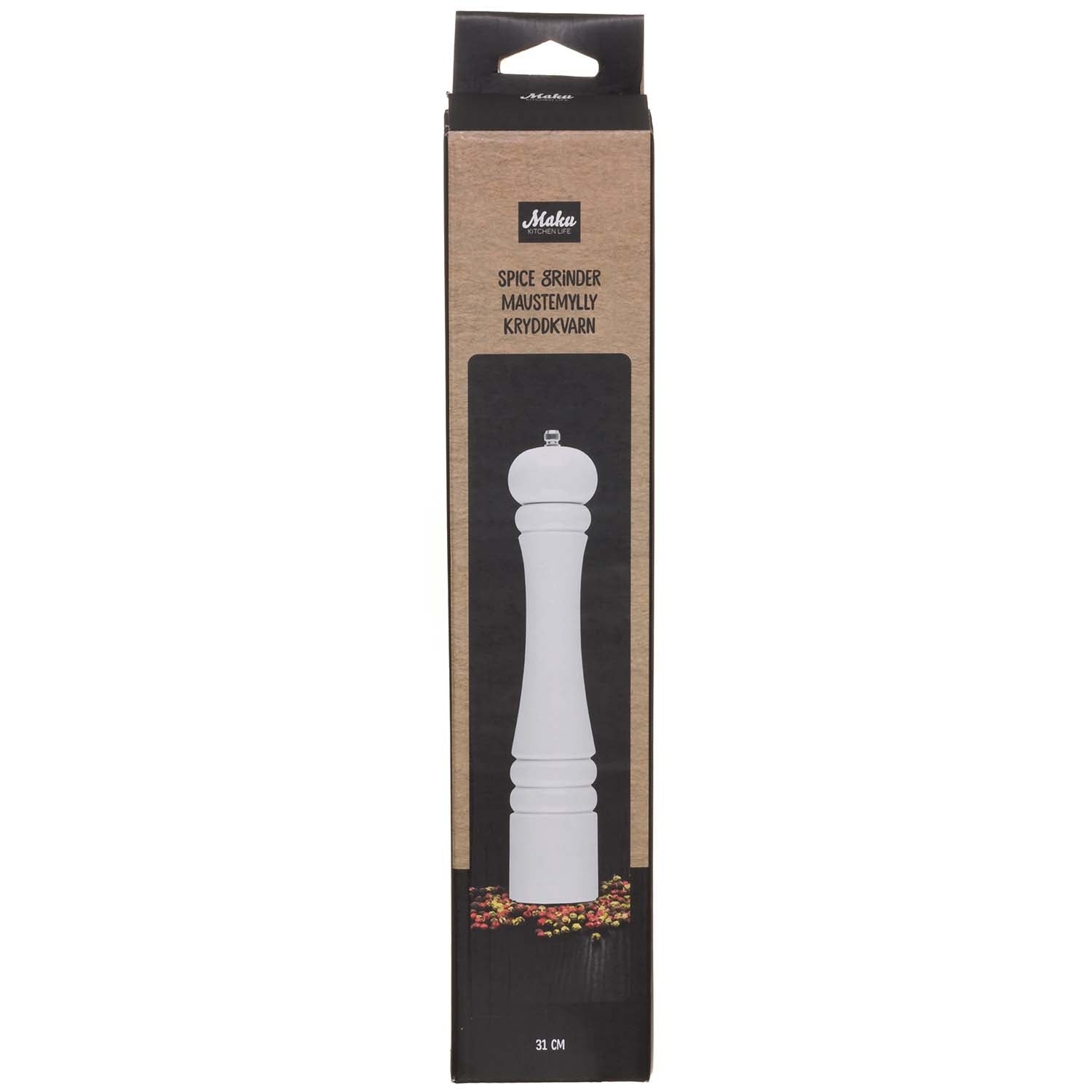 White Spice Grinder, 32 cm