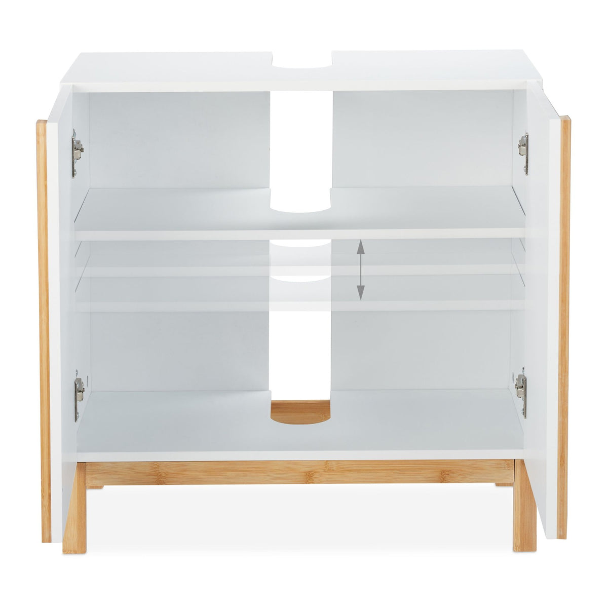 White base cabinet