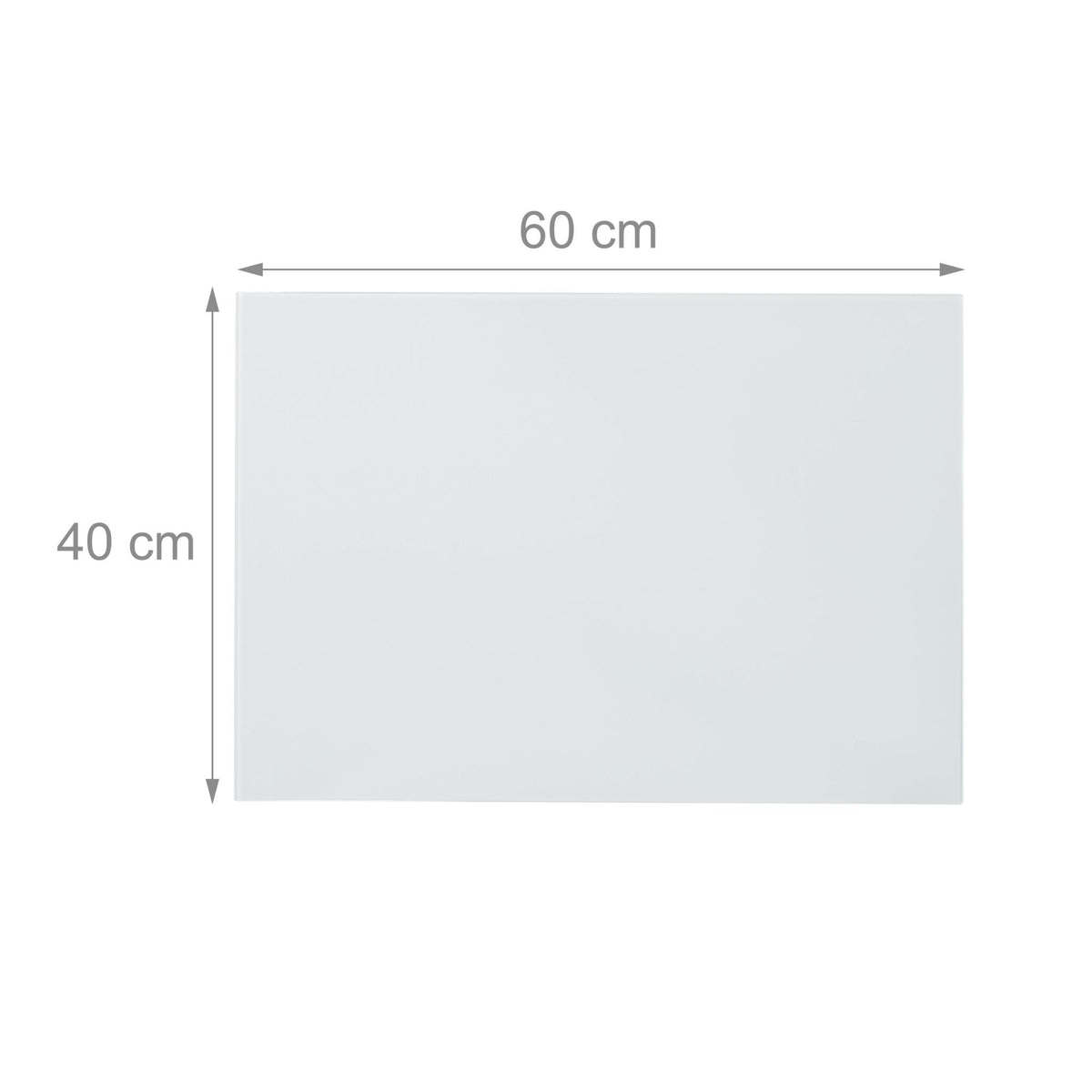 White glass magnetic board