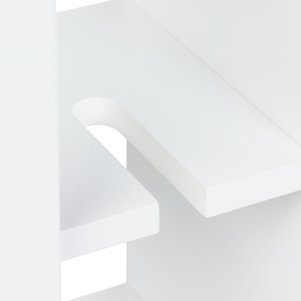 White niche cart
