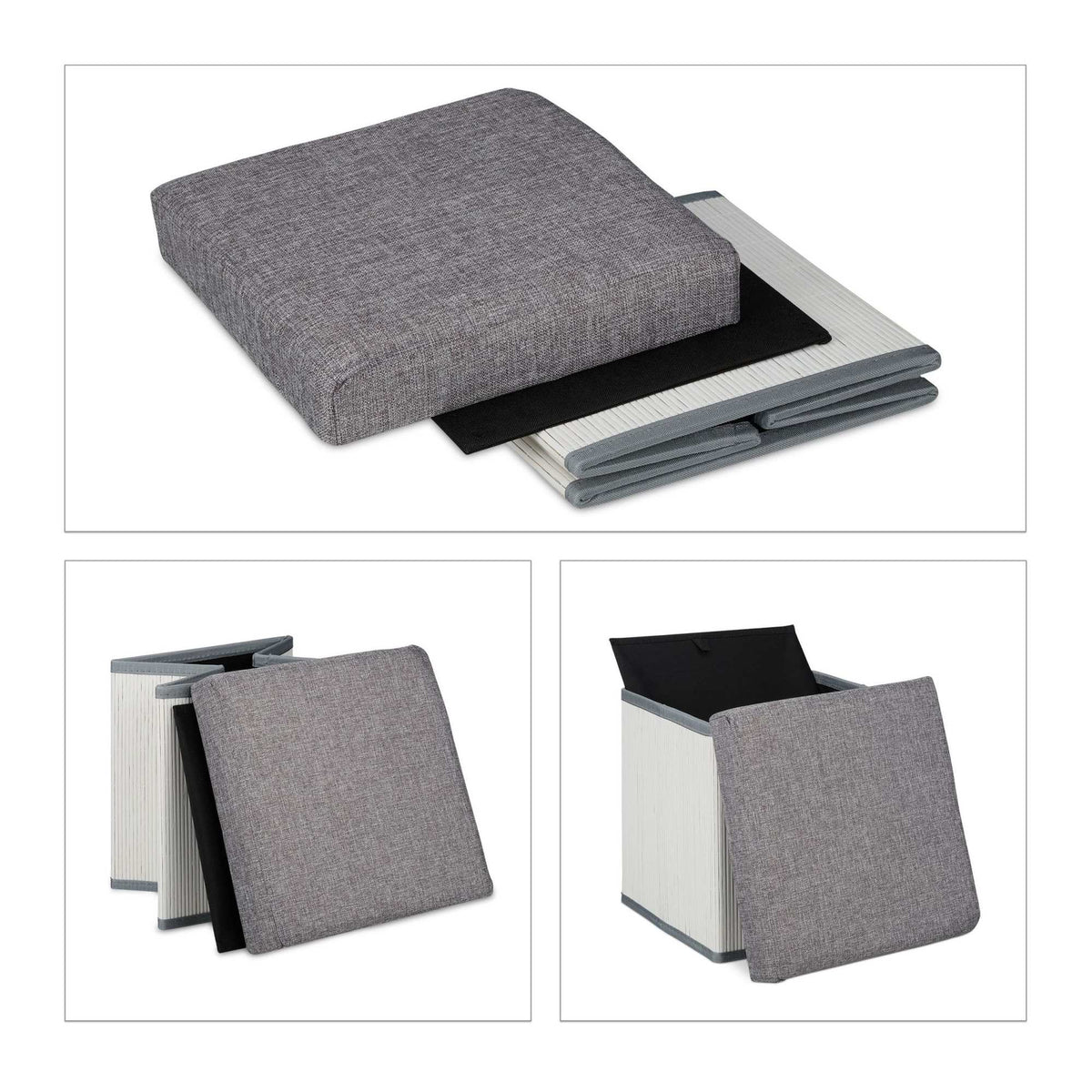 White pallet with storage space