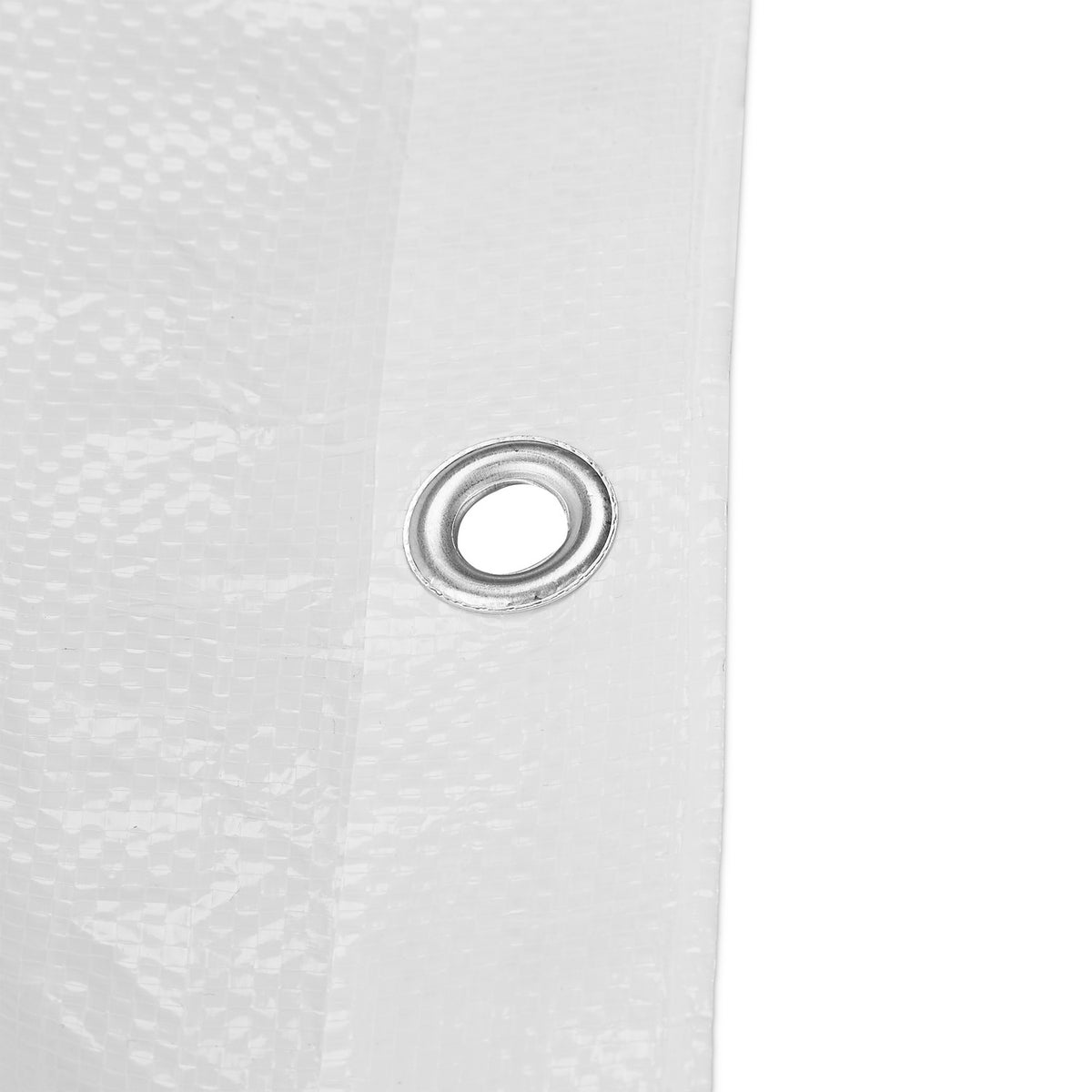 White tarpaulin 140 g/m²