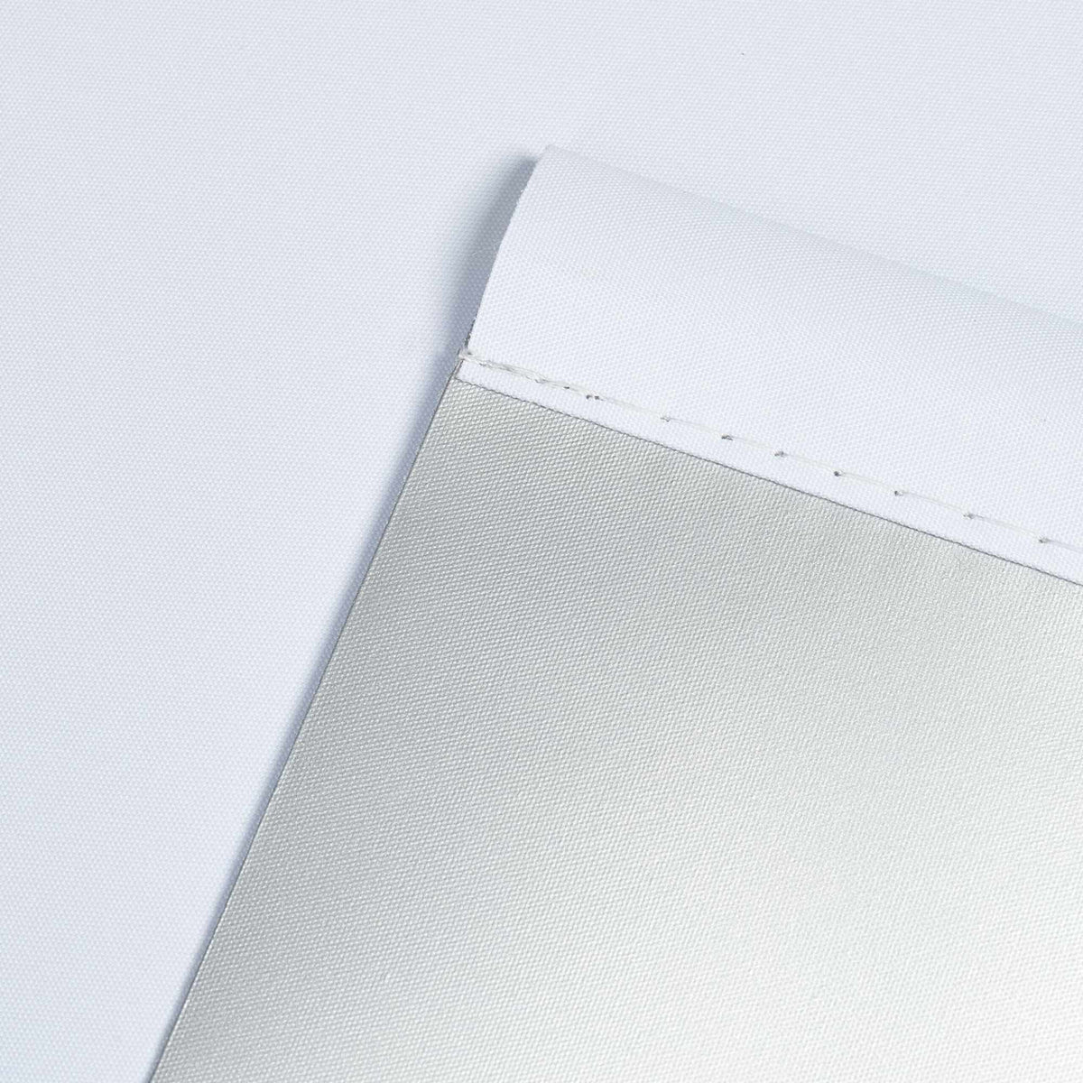 White thermal roller blind 160 cm long