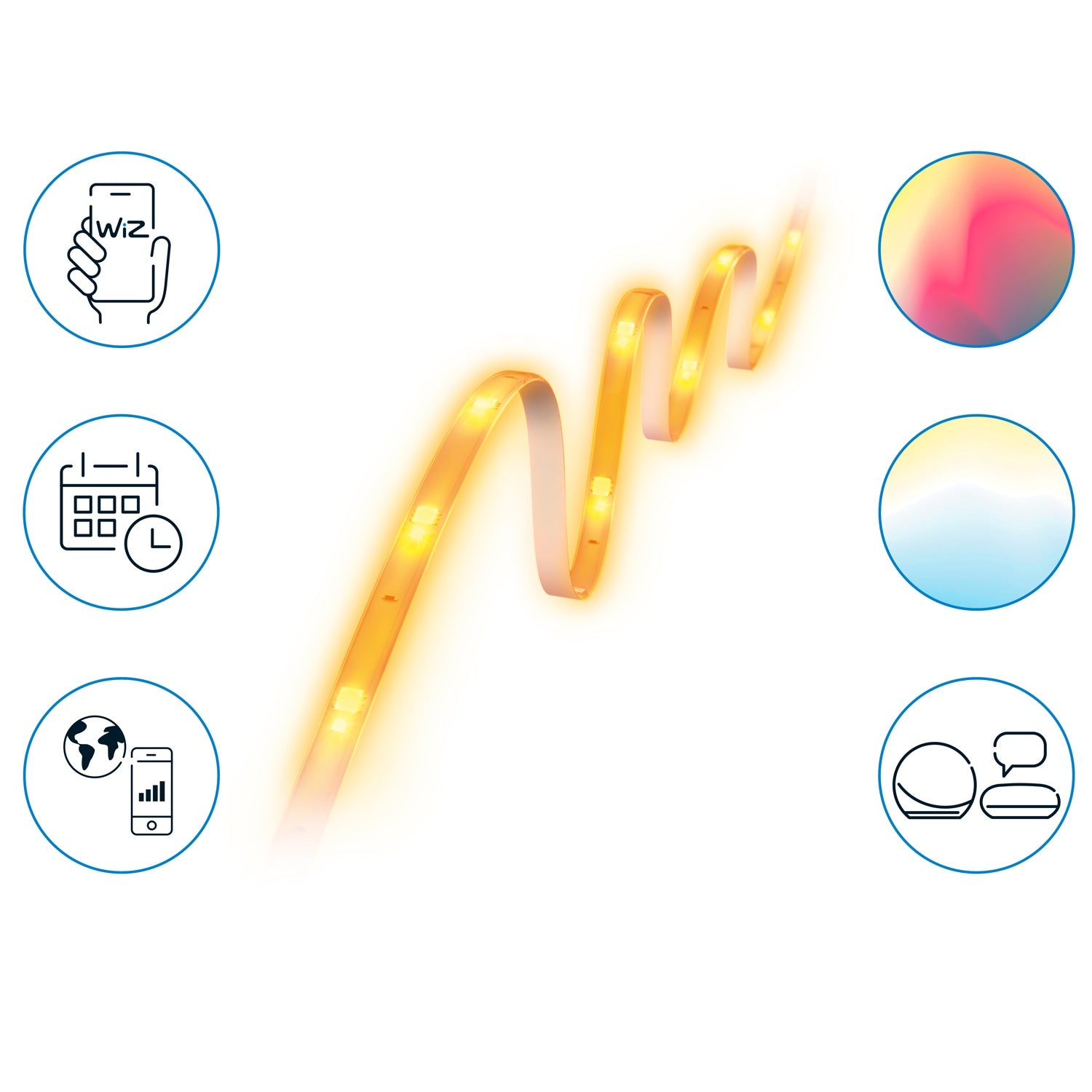 WiFi LED-Strip 4m incl power adapter Promo