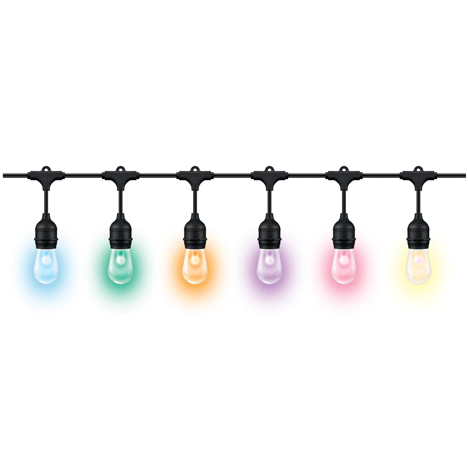 WiFi Light string 12 light sources 12W IP65 14.8m