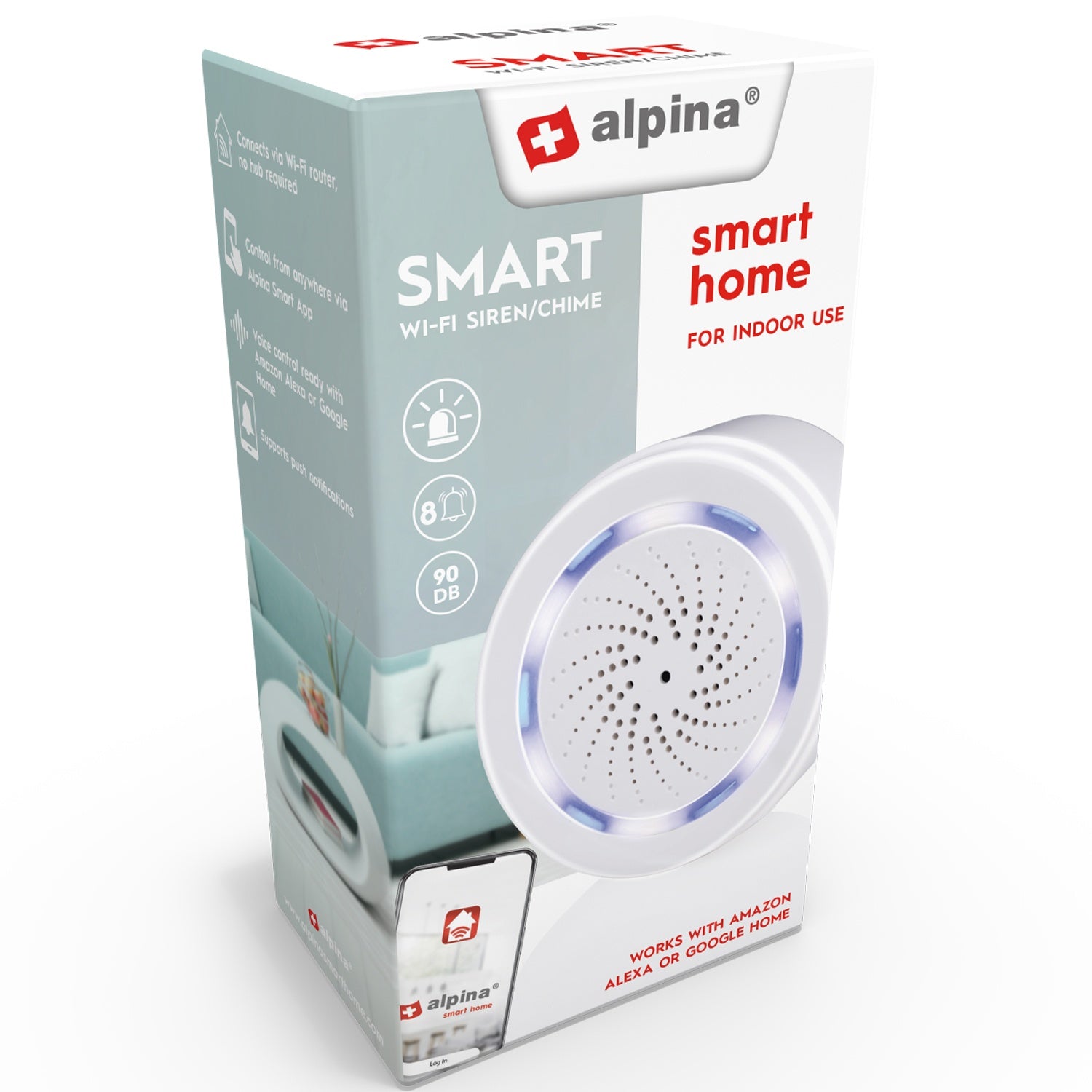 WiFi Smart Indoor 90dB