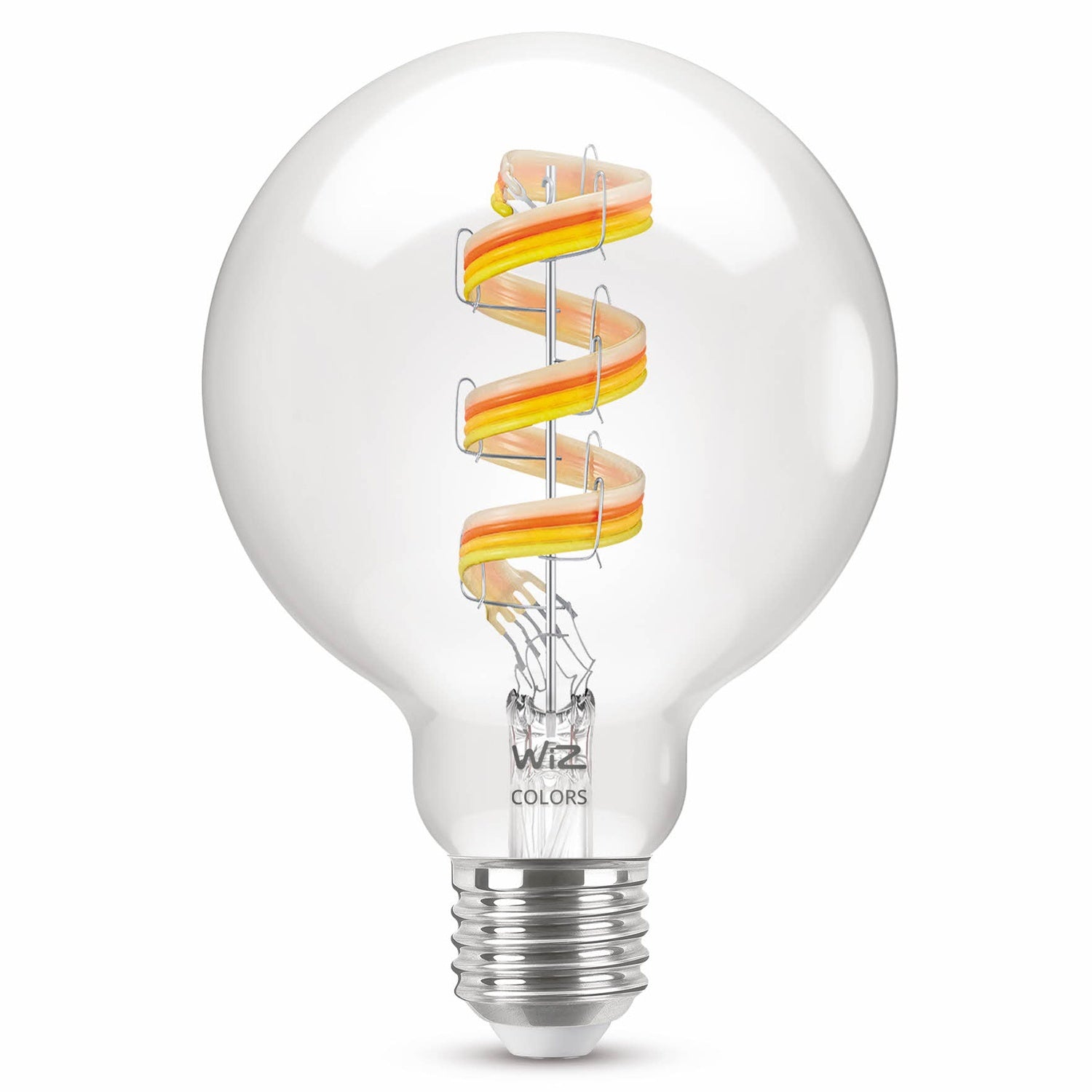 WiFi Smart LED E27 G95 40W Filament Color + Warm-cool white 470lm