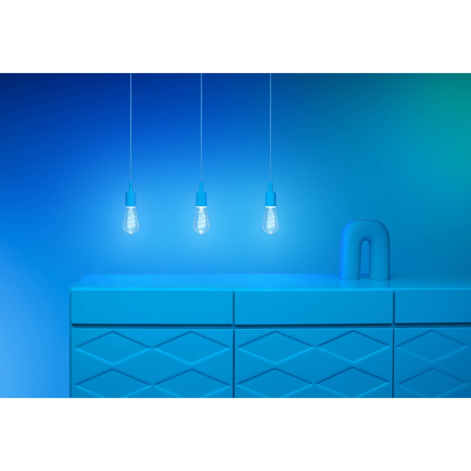 WiFi Smart LED E27 ST64 40W Filament Color + Warm-cool white 470lm