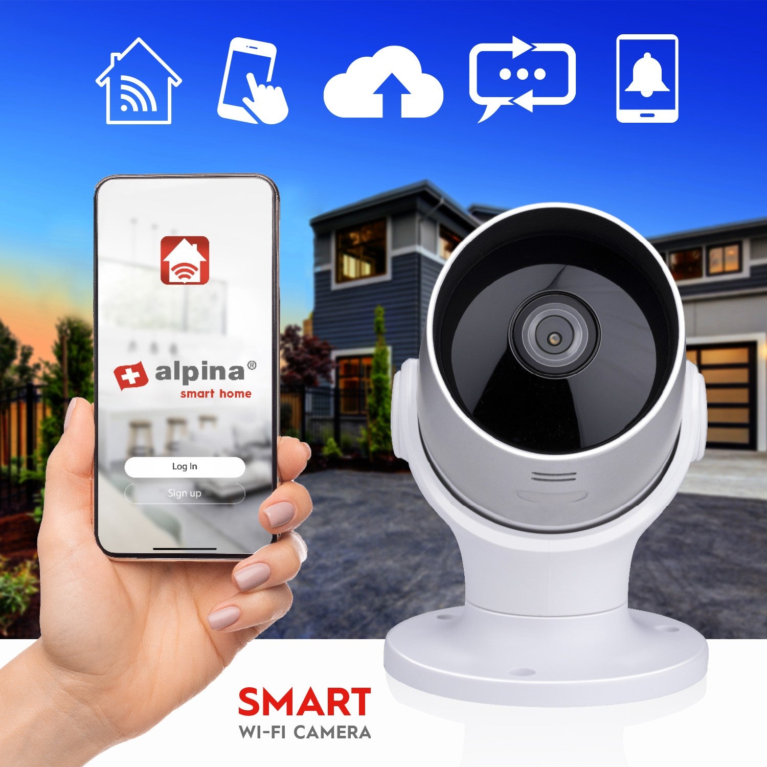 WiFi Smart Outdoor Camera 1080p