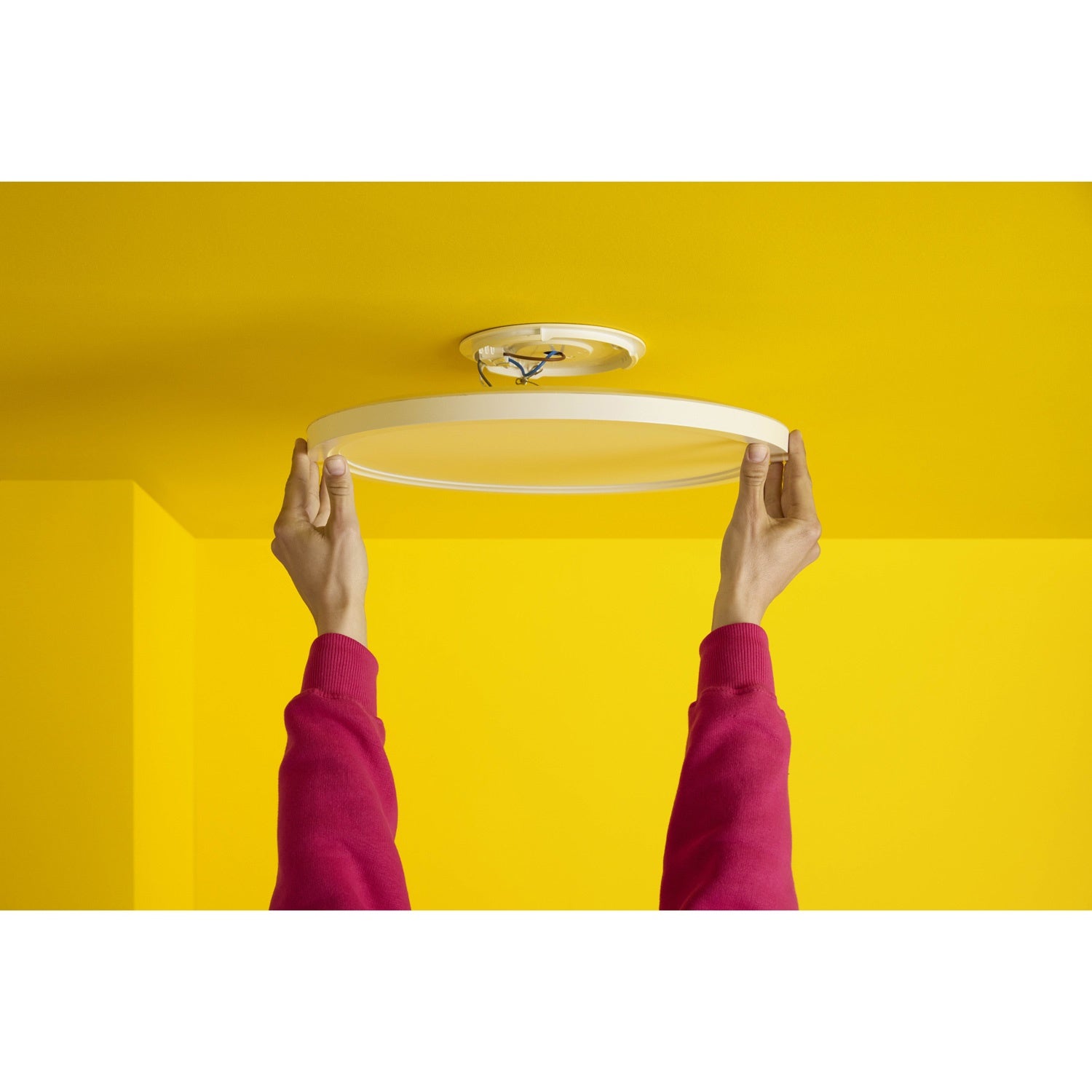 WiFi Smart SuperSlim plafond Color + Warm-cool white 2600lm