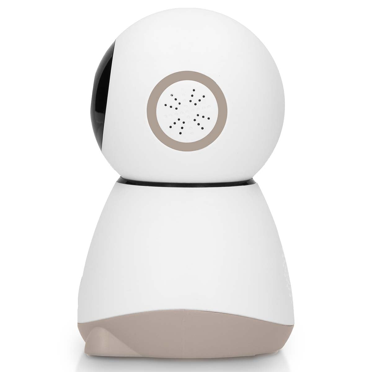 Wi-Fi baby monitor with camera White/Taupe