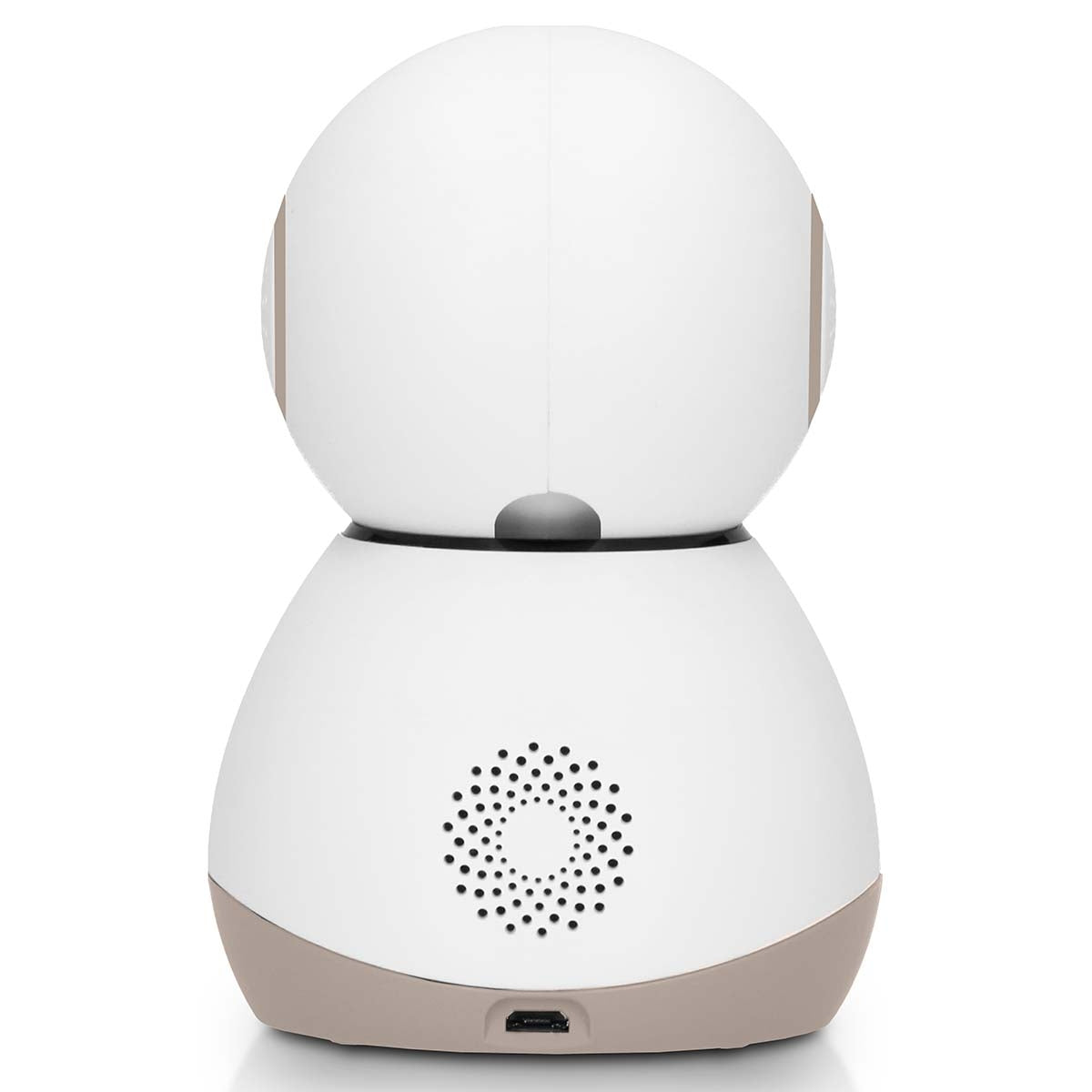 Wi-Fi baby monitor with camera White/Taupe