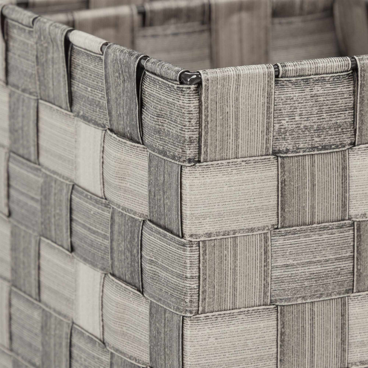 Wicker look storage basket Set of 4