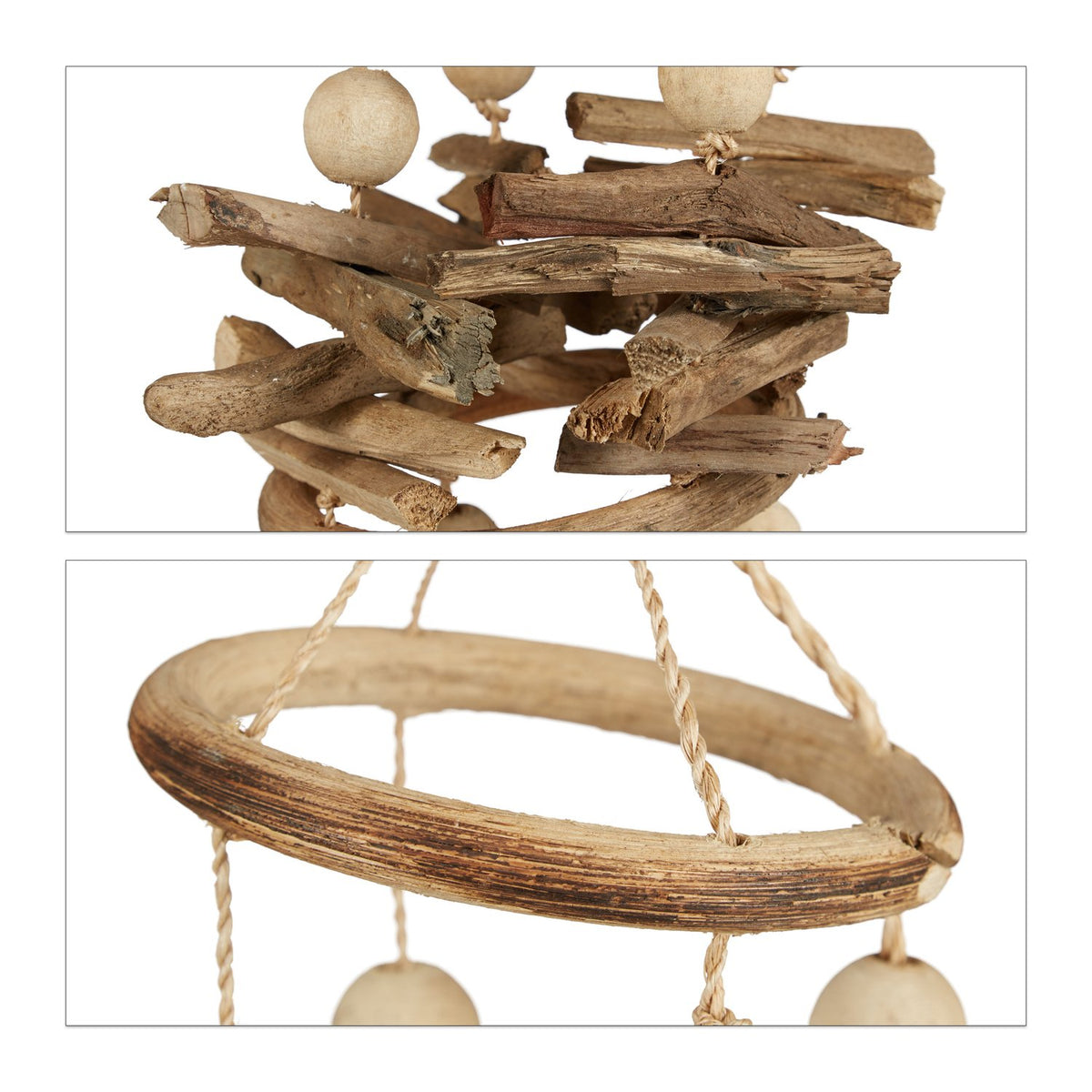 Wind chime shells in 2 sizes