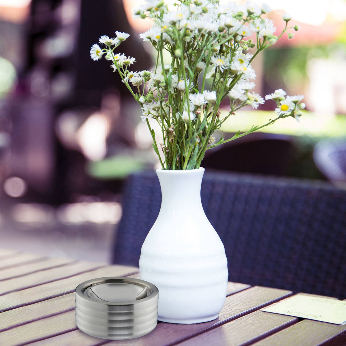 Windproof Ashtray with Lid