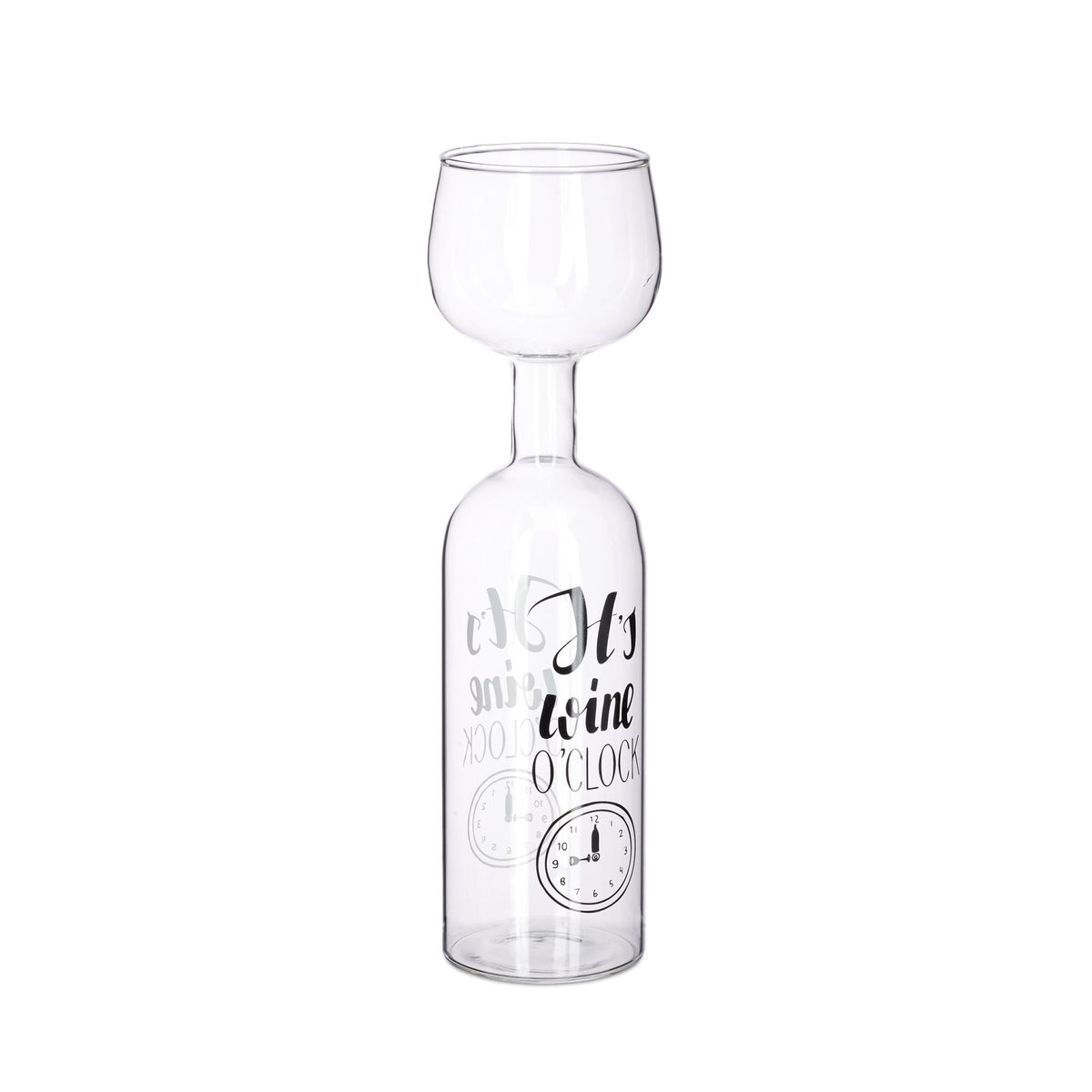 Wine glass bottle 750 ml