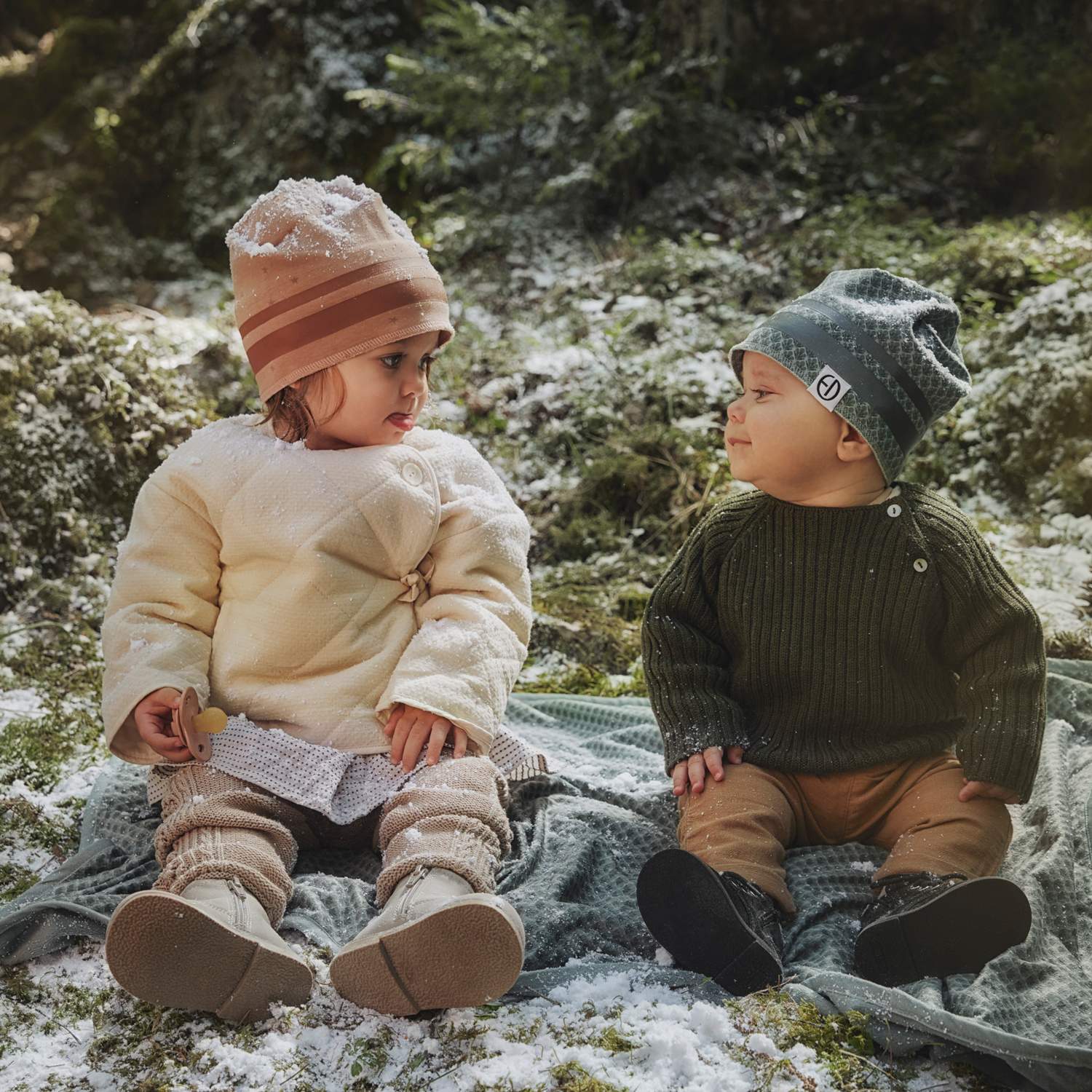 Winter Beanie - Northern Star Terracotta 3 years