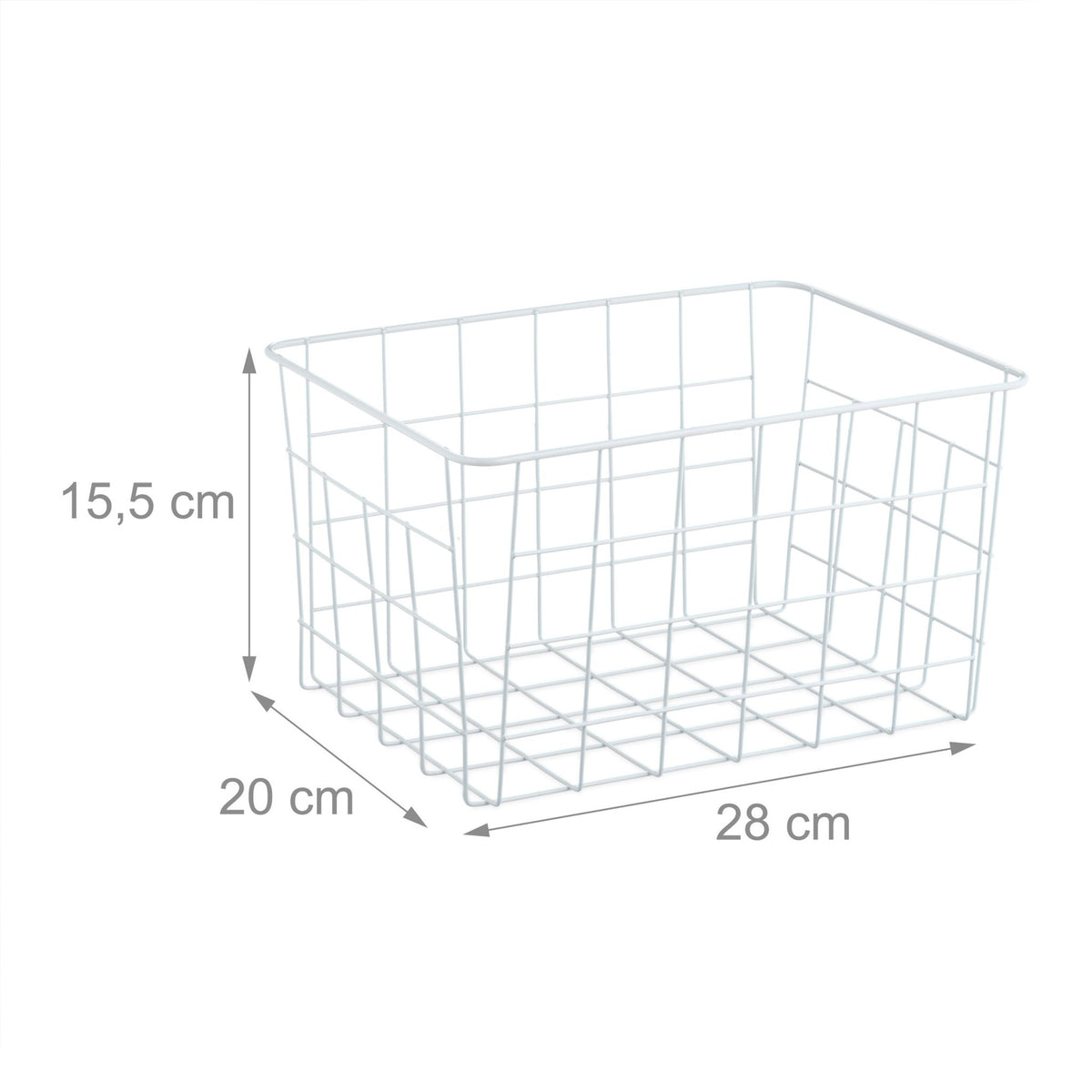 Wire baskets - set of 3