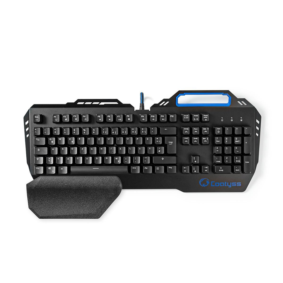 Wired Gaming Keyboard | USB | Mechanical Keys | RGB | German | DE Layout | USB Power | Power cable length: 1.70 m | Game
