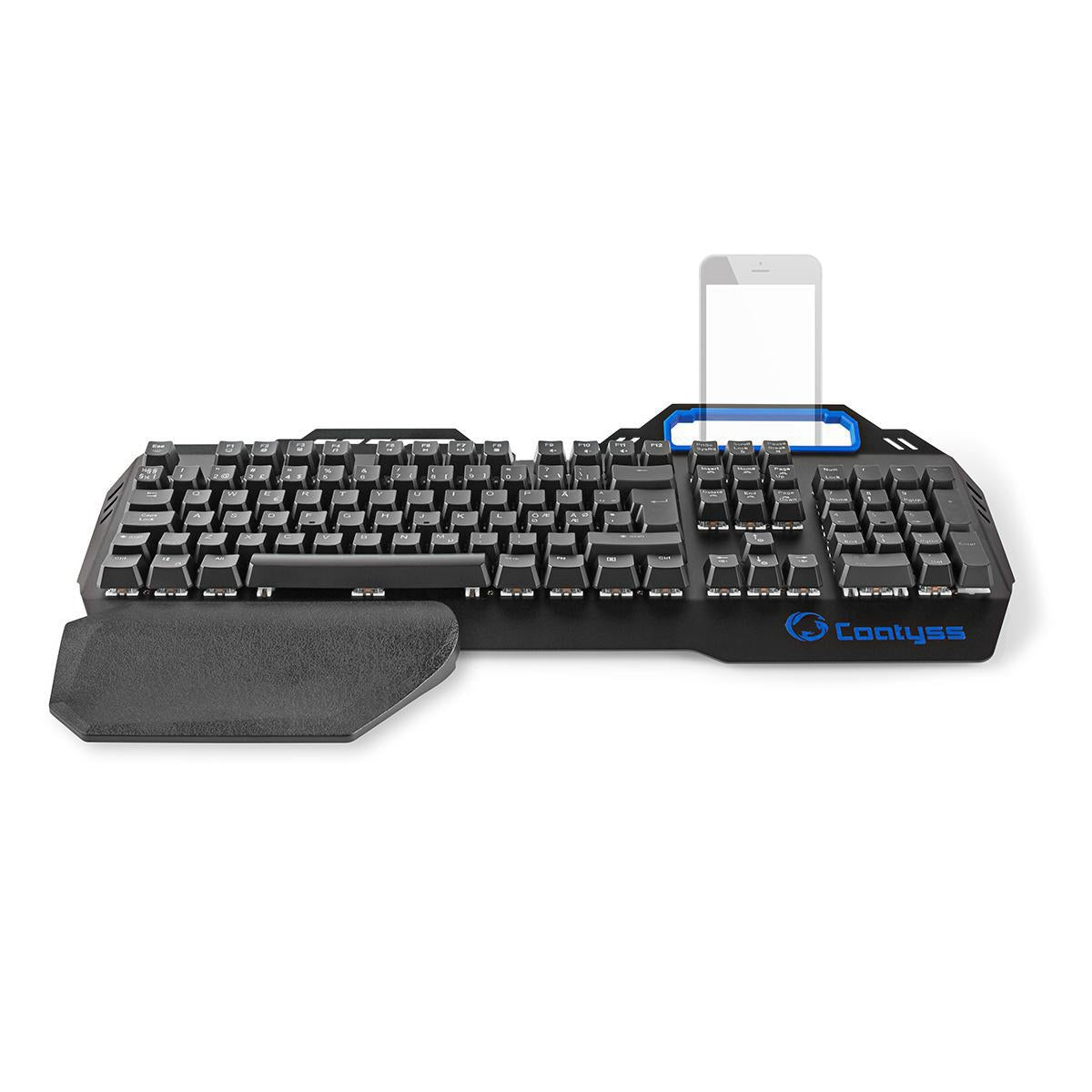 Wired Gaming Keyboard | USB | Mechanical Keys | RGB | Nordic | ND Layout | USB Power | Power cable length: 1.70 m | Game