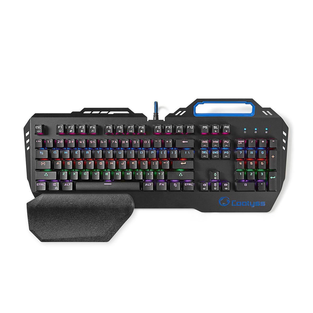 Wired Gaming Keyboard | USB | Mechanical Keys | RGB | US International | US Layout | USB Power | Power cable length: 1.70 m | Game
