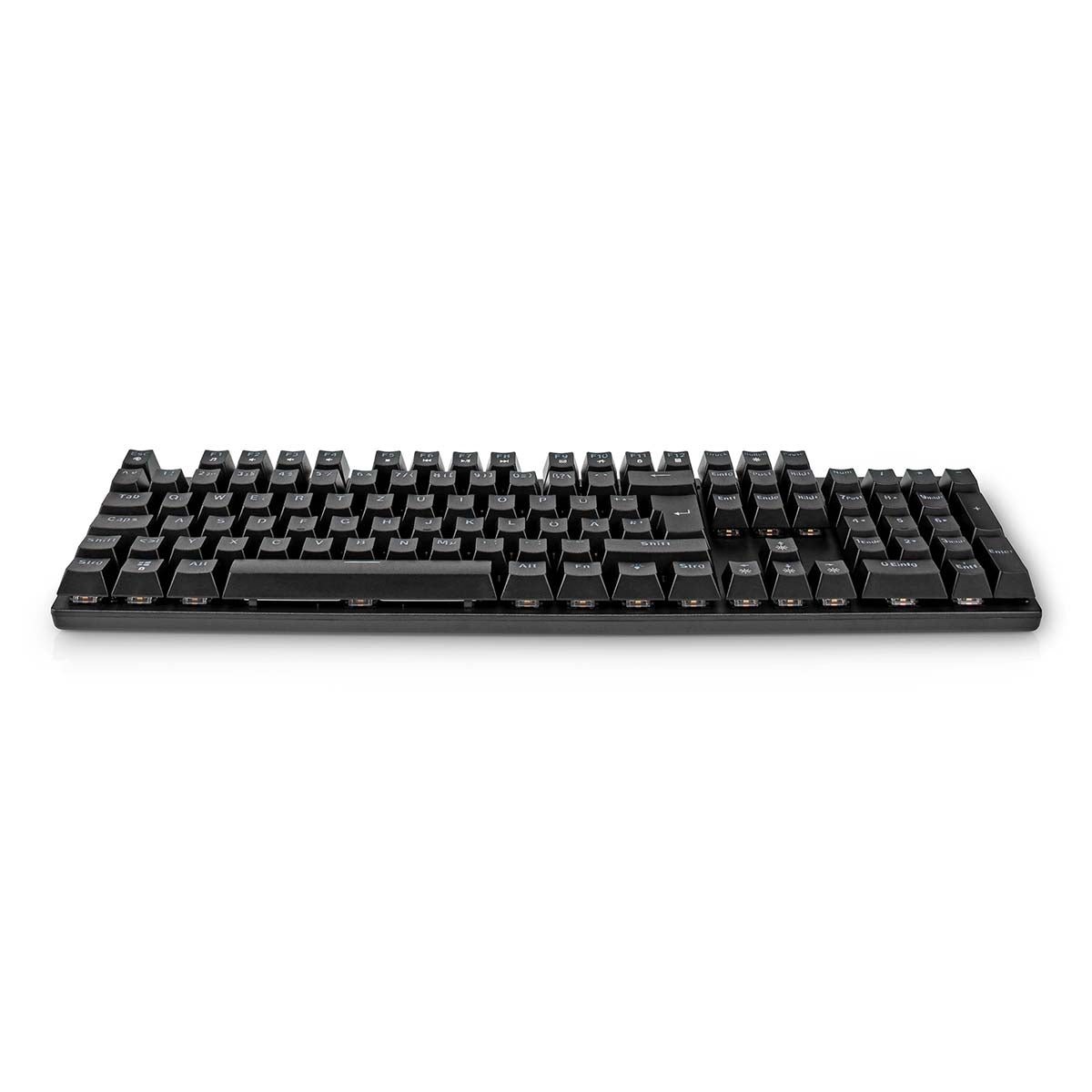 Wired Gaming Keyboard | USB Type-A | Mechanical Keys | LEDs | German | DE Layout | USB Power | Power cable length: 1.50 m | Game