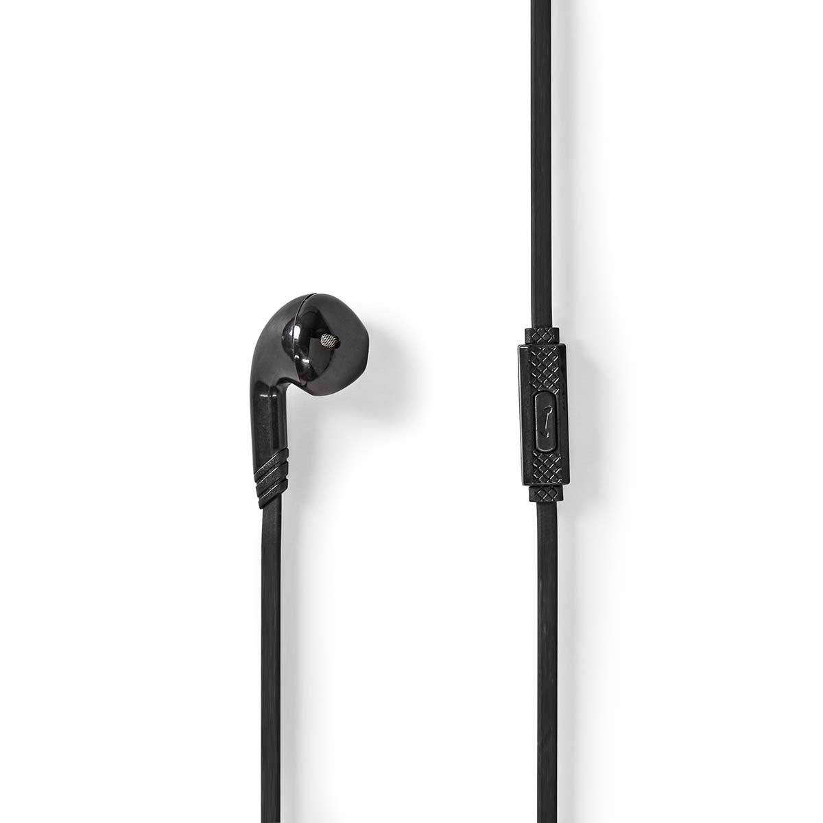 Wired Headphones | 3.5 mm | Cable length: 1.20 m | Built-in microphone | Volume Control | Black