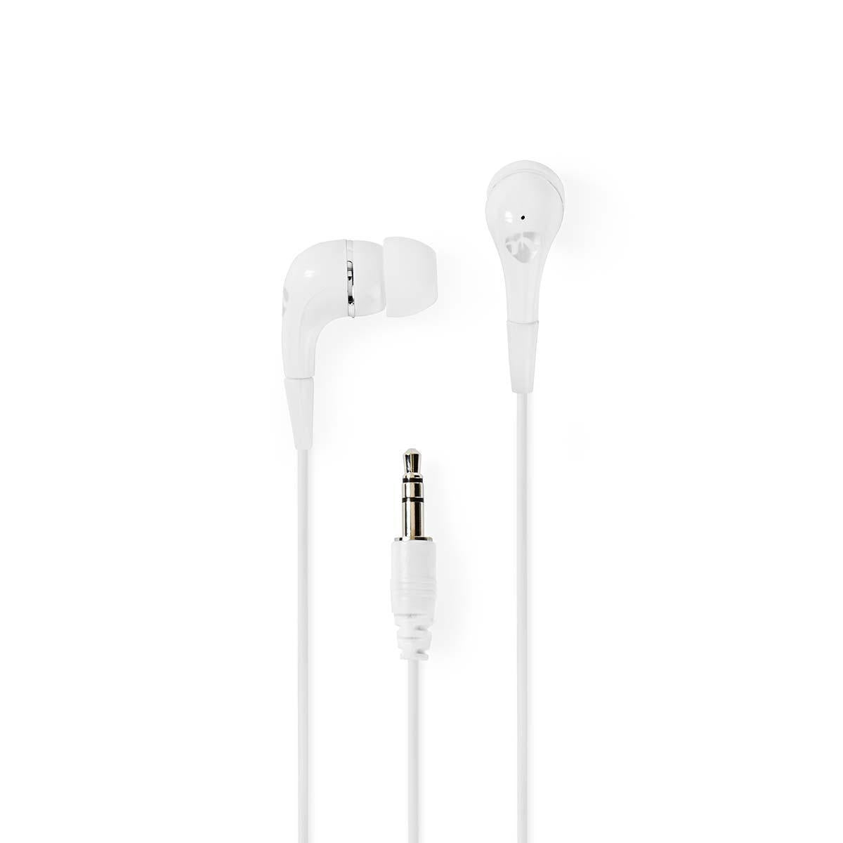 Wired Headphones | 3.5 mm | Cable length: 1.20 m | Volume Control | White