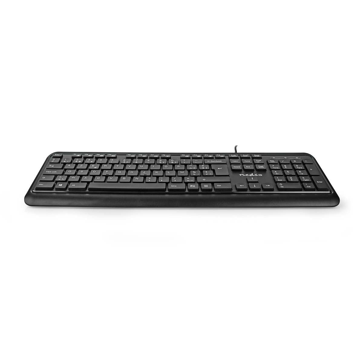Wired Keyboard | USB-A | Multimedia | AZERTY | BE Layout | Numeric keyboard