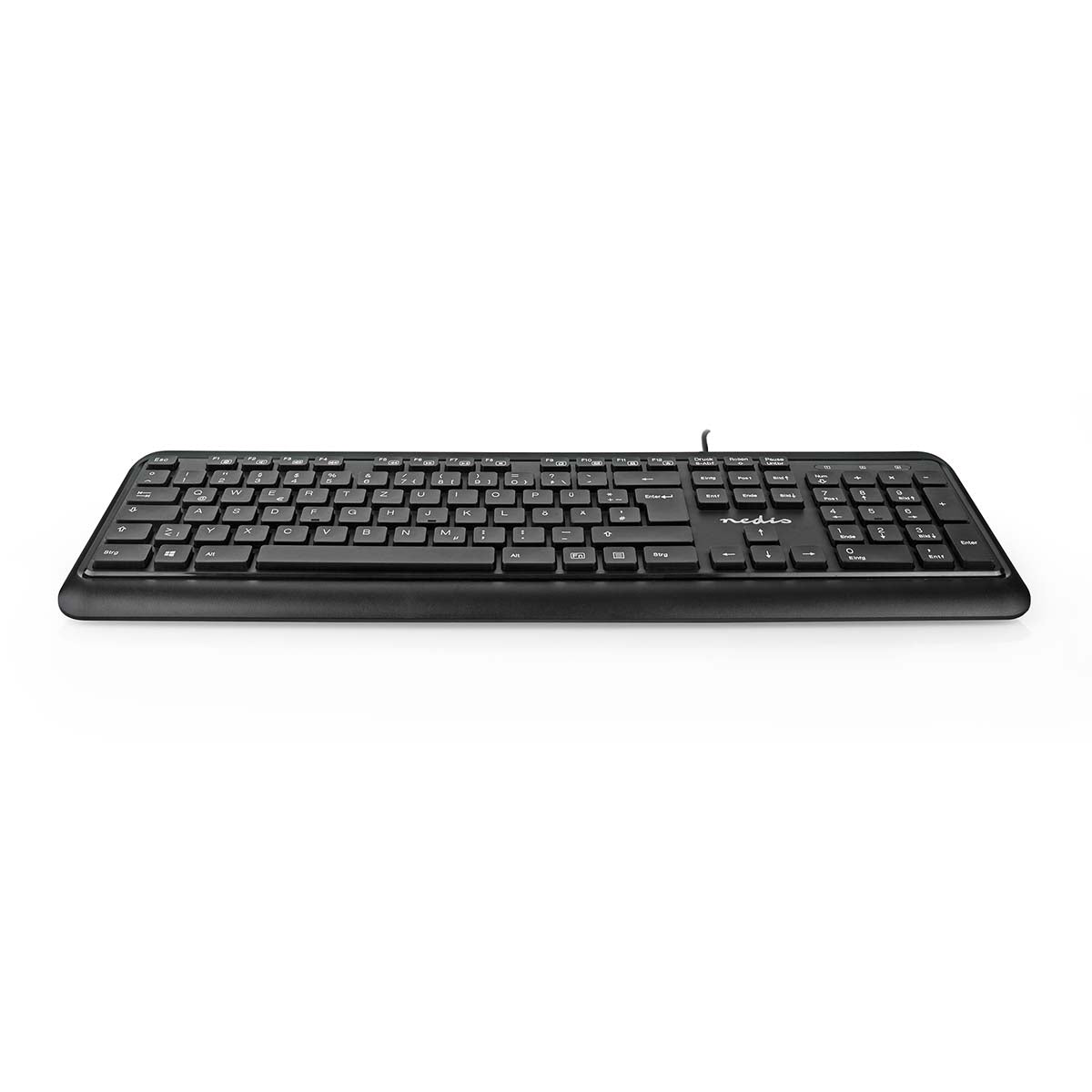 Wired Keyboard | USB-A | Multimedia | QWERTY | DE Layout | Numeric keyboard