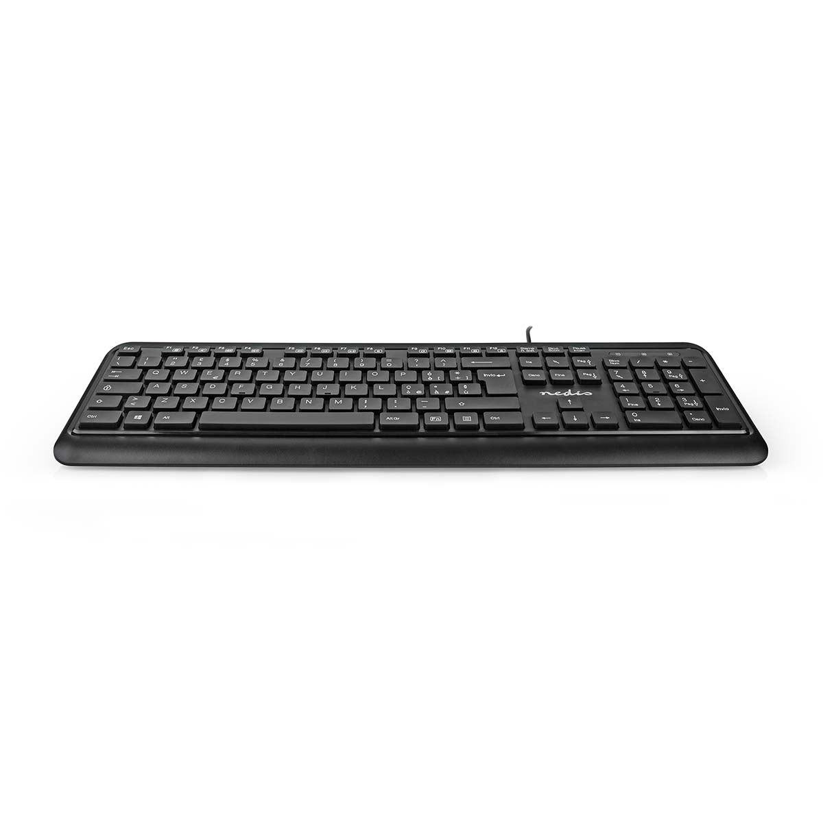 Wired Keyboard | USB-A | Multimedia | QWERTY | IT Layout | Numeric keyboard