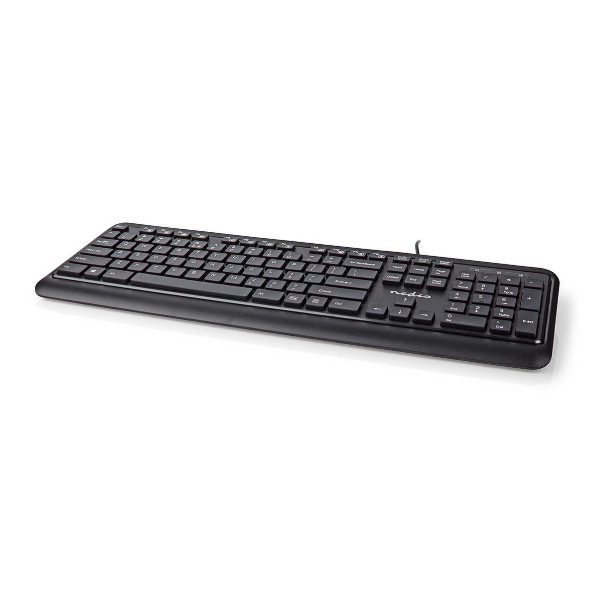 Wired Keyboard | USB-A | Multimedia | QWERTY | US Layout | Numeric keyboard